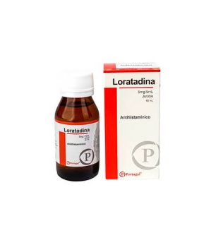 LORATADINA 5MG/5ML x 60ML - PORTUGAL
