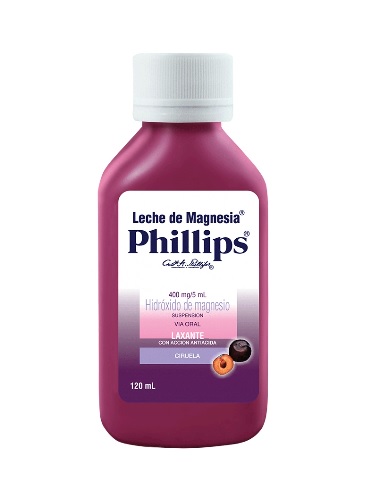 LECHE MAGNESIA CIRUELA x 120ML - PHILLIPS