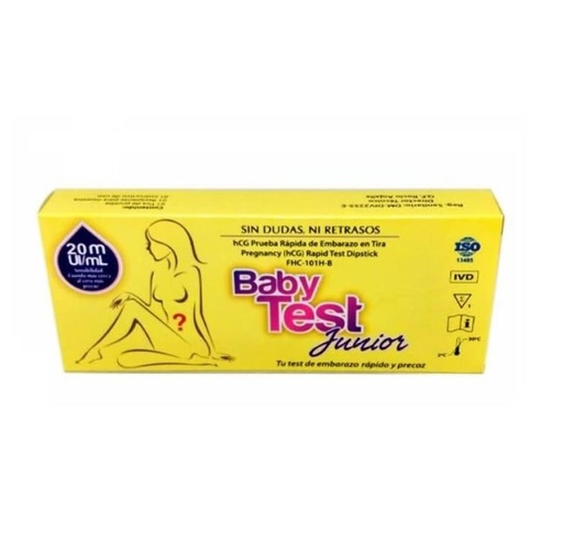 BABY TEST JUNIOR TIRA 20UI - MONT GROUP