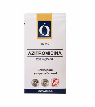 AZITROMICINA 200MG/5ML SUSP x 15ML - IQFARMA