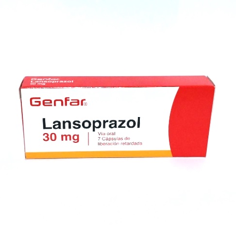 LANSOPRAZOL 30MG CJA x 7CAP - GENFAR