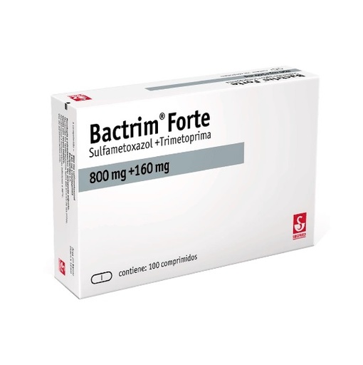 BACTRIM FORTE 800/160 MG x 100COMP - SIEGFRIED