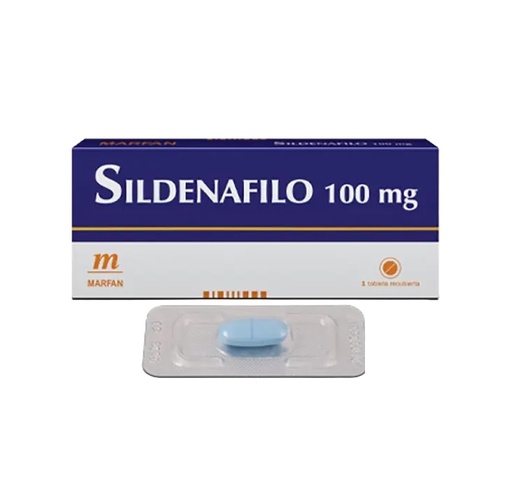 SILDENAFILO 100MG CJA x 1 TAB - SIEGFRIED